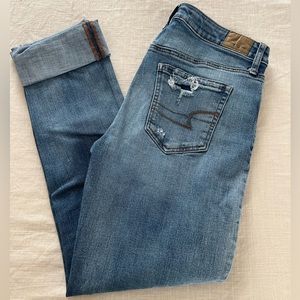 American Eagle High Rise Slim Jean